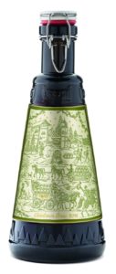 Birra di Natale Forst (5,2° alc) in bottiglia di vetro da 2 litri con tappo meccanico ed etichetta serigrafata 13.a edizione (forst.it).