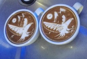 Latte art 1