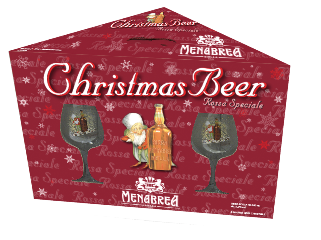 Confezione degustazione di Menabrea Christmas Beer