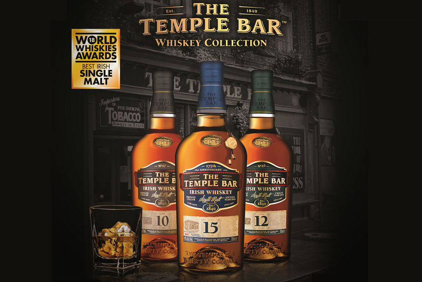 The Temple Bar Irish whiskey
