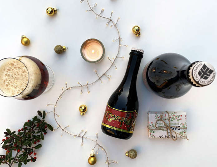 Atmosfera di Natale con birra Krampus del Birrificio del Ducato