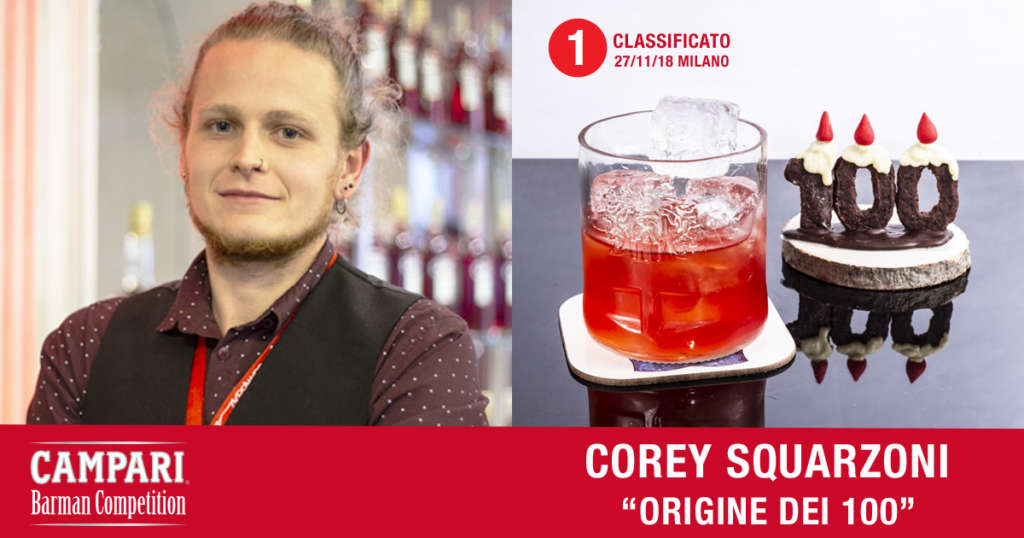 Cocktail Origine dei 100 di Corey Squarzoni