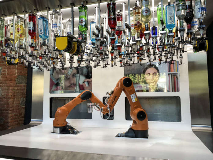 Robot bartender