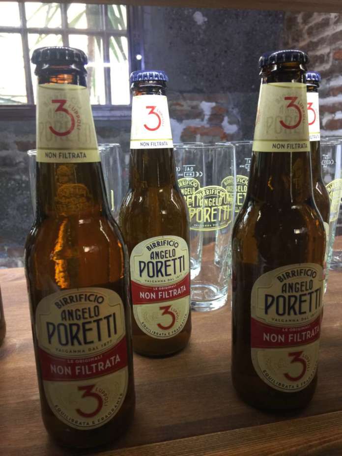 Birra chiara Angelo Poretti 3 Luppoli Non Filtrata