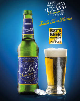 Birra Lucana Premium premiata al WBA per la cat. Lager - Classic Pilsener