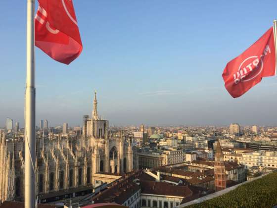 Panorama di Milano dalla Terrazza Martini