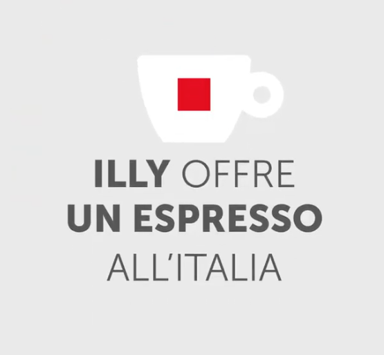 Il 3 giugno illy offre un caffè all'Italia