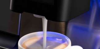 La Radiosa, erogazione latte per cappuccino