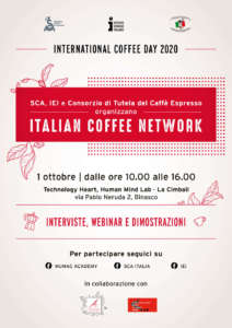 Locandina Italian Coffee Network