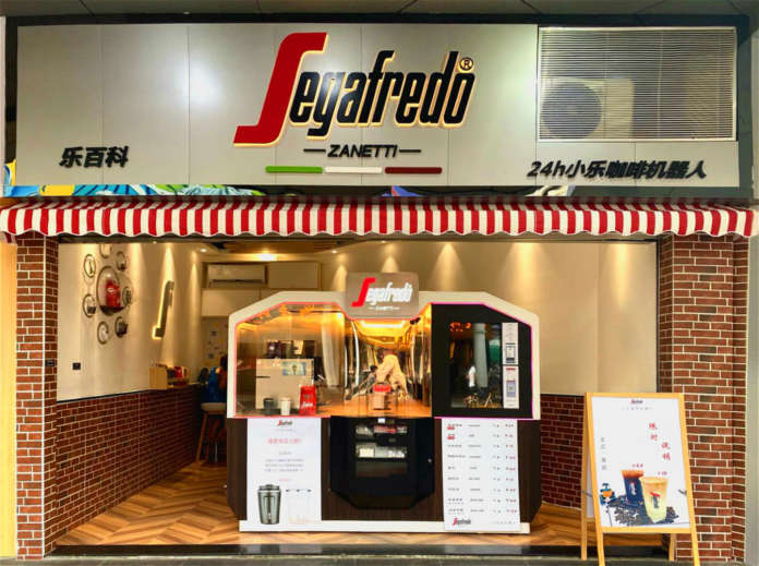 La caffetteria self-service Robocup Segafredo Café