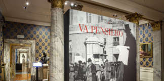 Ingresso mostra Va Pensiero, Foto Brescia e Amisano