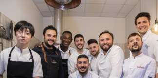 Young chef .Pellegrino con Mattia Pastori. Foto Riccardo Liporace