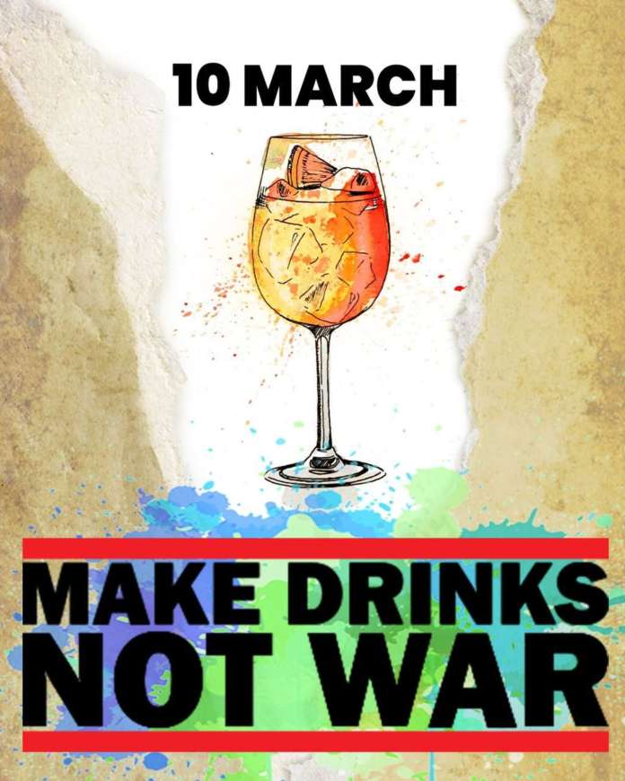 make drinks not war