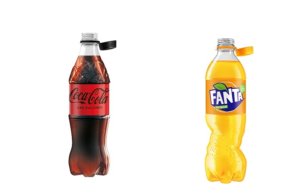 Tappi e bottiglie inseparabili per tutti i prodotti Coca-Cola