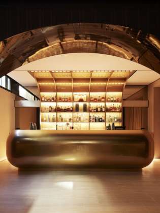 Downstairs bar