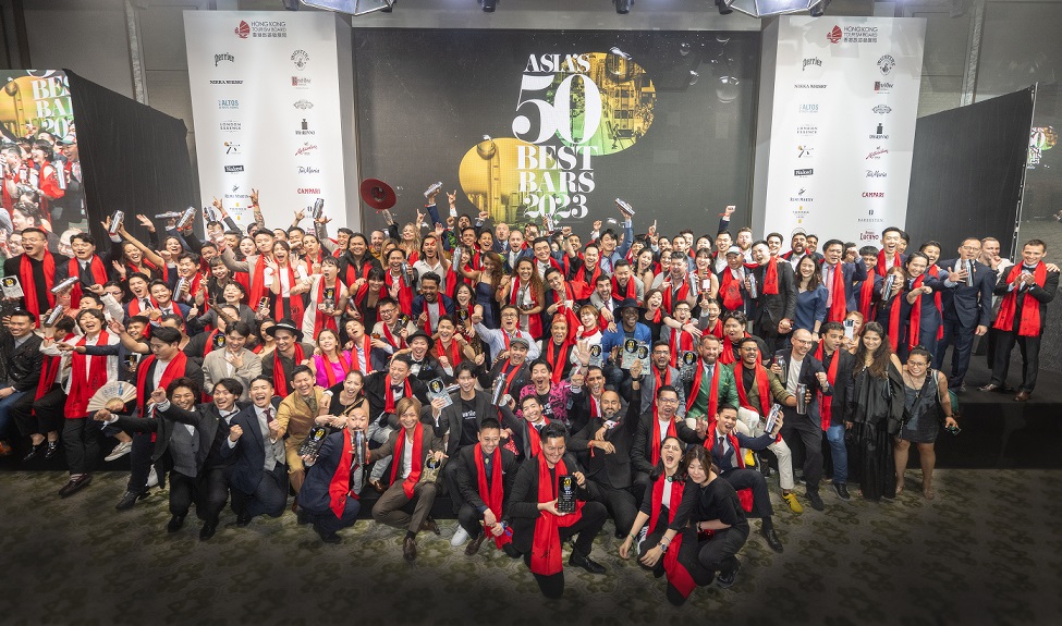 Asia's 50 Best Bars 2023 Group shot