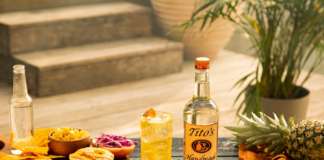Tito's Vodka Grilled Pineapple Sizzler