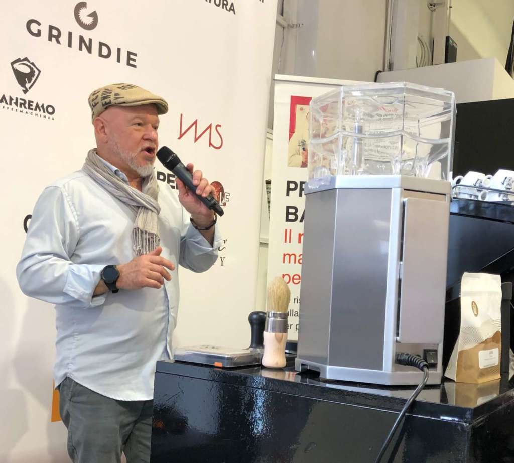Fabio Verona, ideatore del Master Coffee Grinder Championship